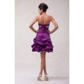 Grace Karin Girls Beautiful Sexy Off Shoulder Sweetheart Decote Curto Puffy vestidos de cocktail roxo CL3143